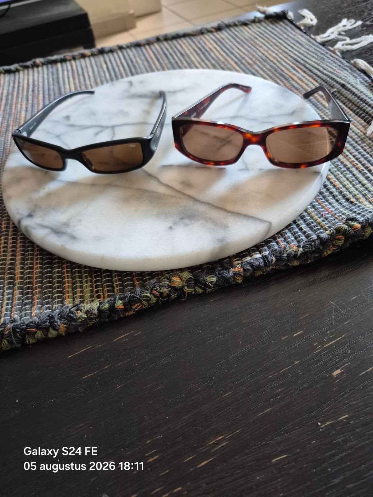 lunettes de soleil, Enlèvement ou Envoi, Brun, Lunettes de soleil