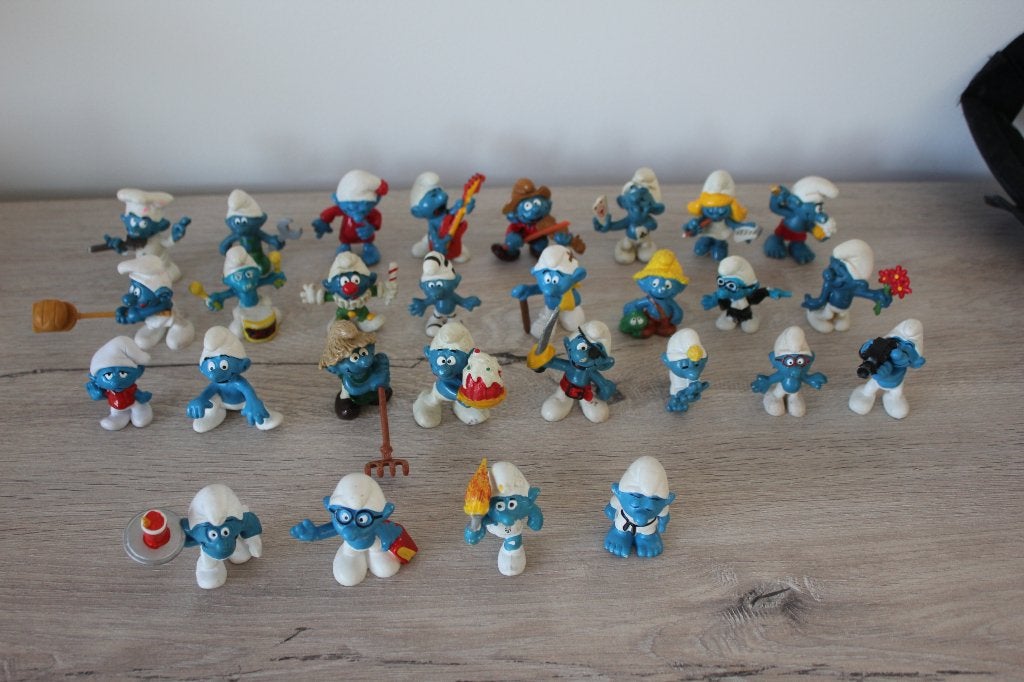 Smurfen Verschillende prijzen zie tekst, Verzamelen, Smurfen, Ophalen of Verzenden, Zo goed als nieuw, Verschillende Smurfen, Poppetje, Figuurtje of Knuffel