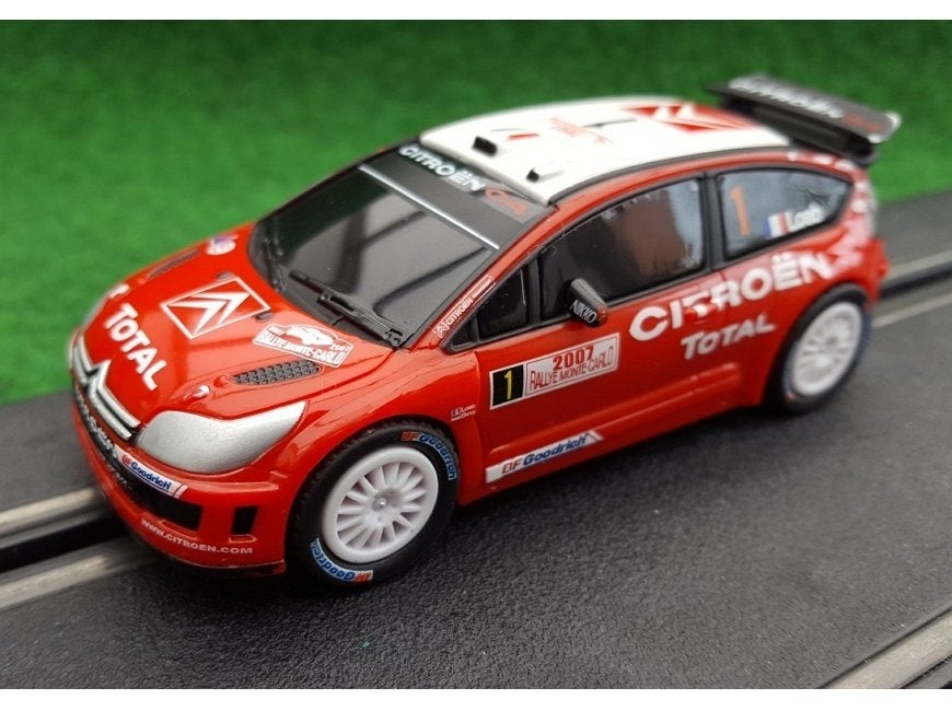 Carrera Go: Citroen C4 WRC Nr.1 "Loeb", Carrera, Ophalen of Verzenden, Elektrisch, Racebaan
