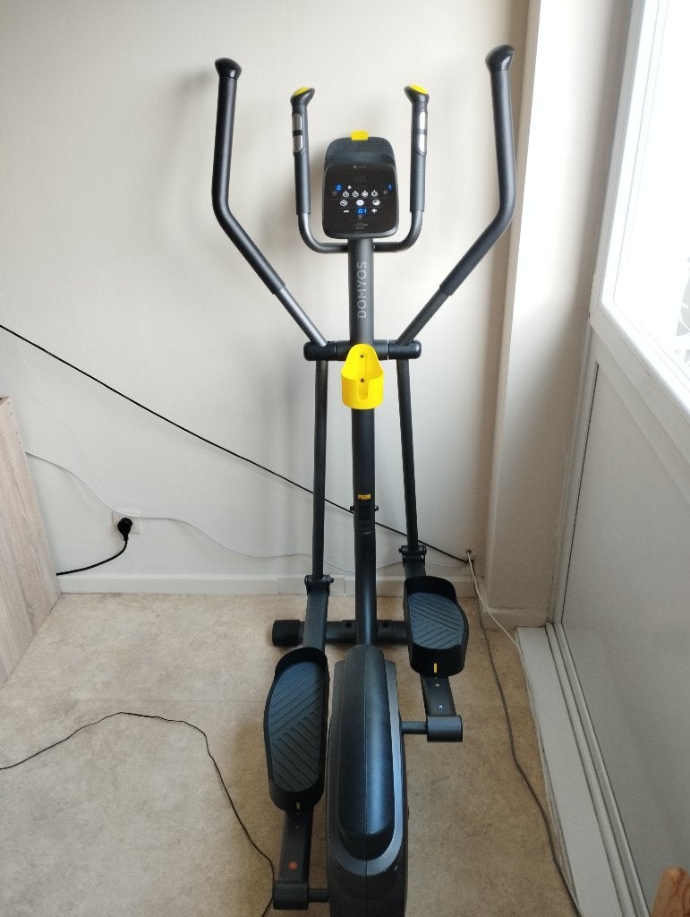 Vélo elliptique Domyos FEL 500, Enlèvement, Comme neuf, Jambes, Vélo elliptique