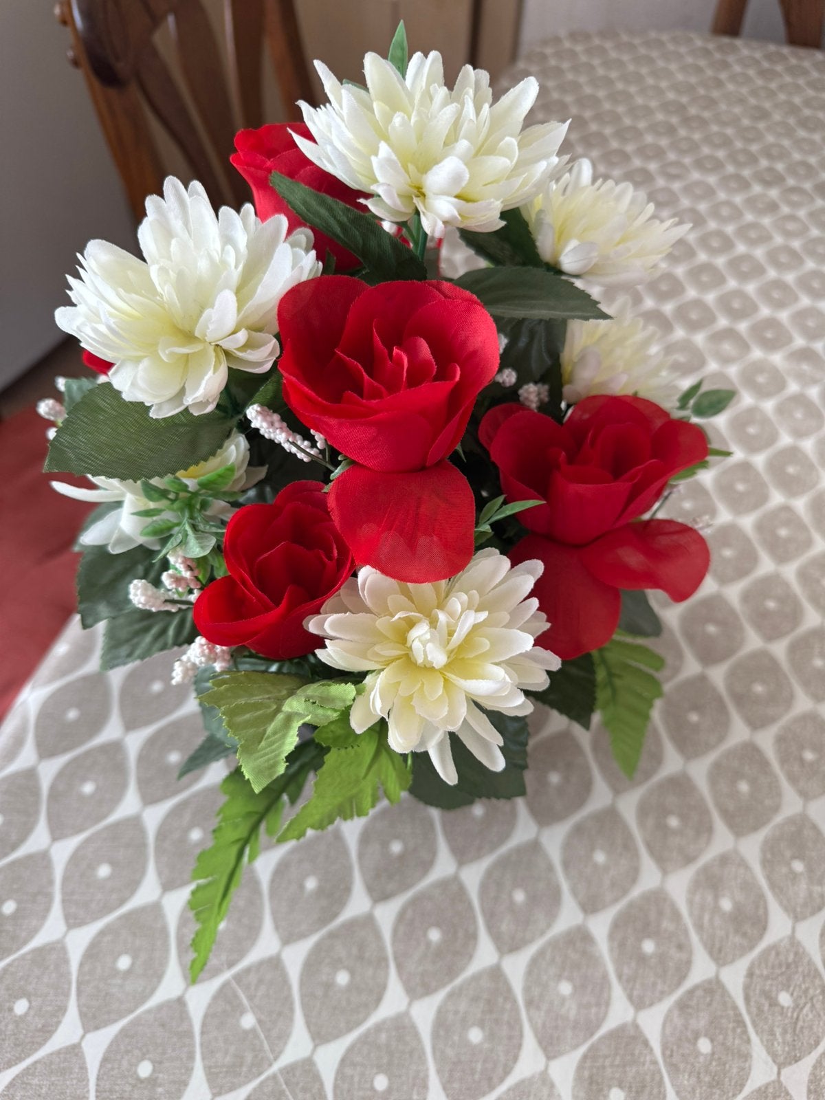 Kunstbloemstuk, Enlèvement, Comme neuf, Arrangement floral
