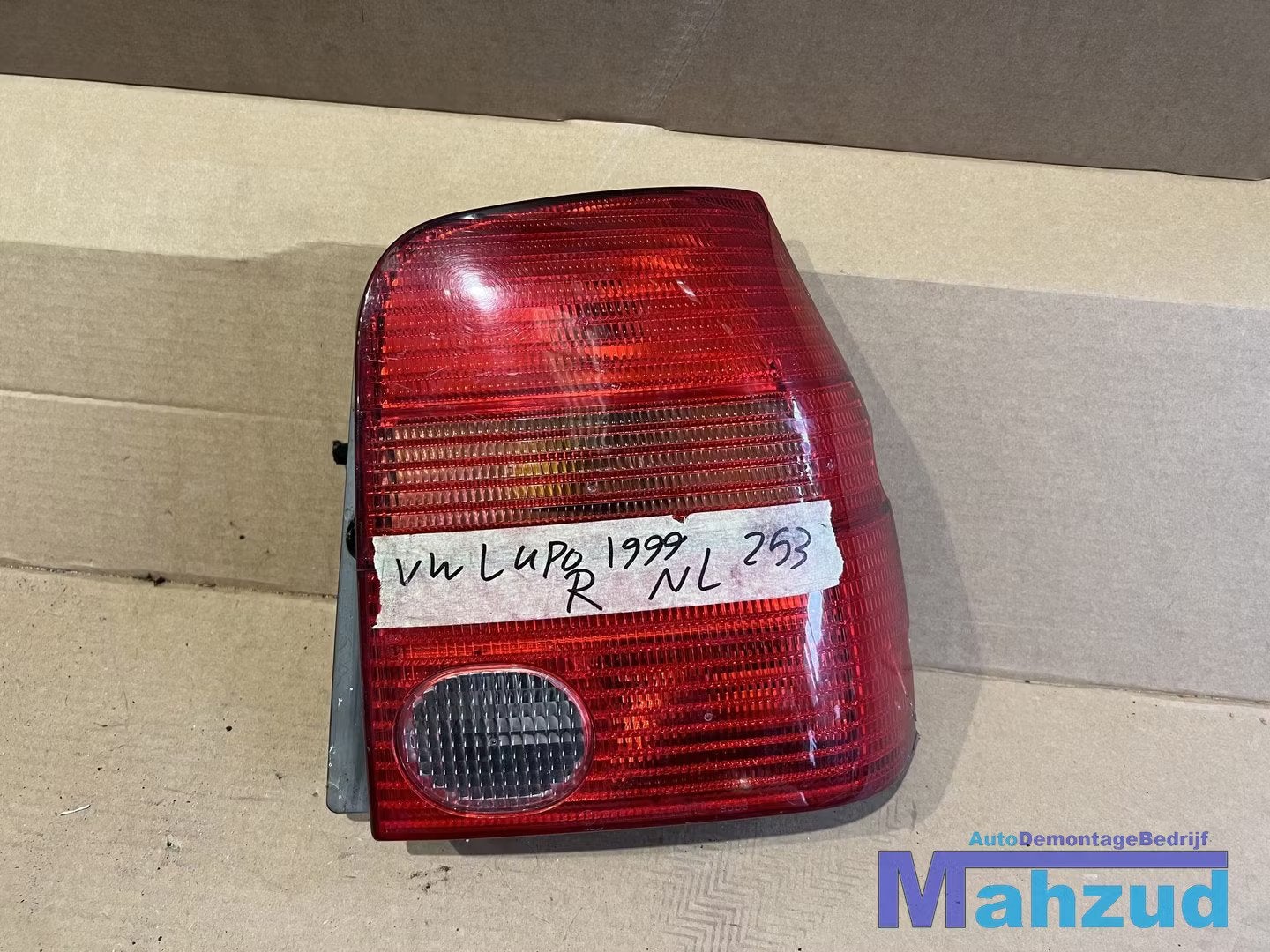 VW LUPO RECHTS ACHTERLICHT Fitting, Gebruikt, Volkswagen, Volkswagen AG, Vw@volkswagen.de