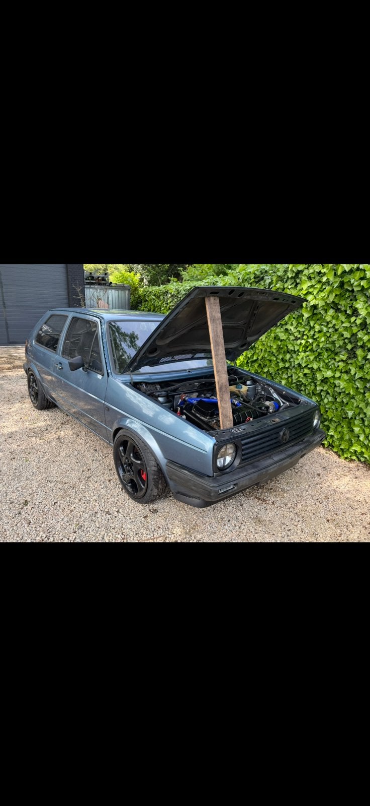 Volkswagen Golf 2 VR6 Turbo AAA – circuitproject met rolkooi, Auto's, Bedrijf, Handgeschakeld, Golf, 6 cilinders