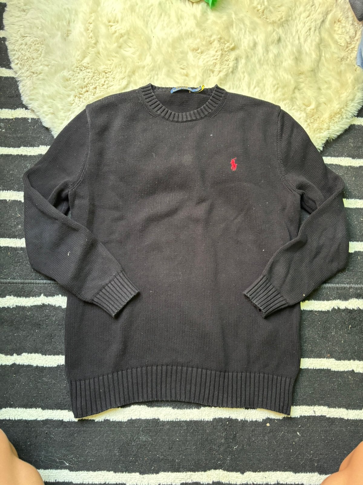 Polo ralph lauren pull, Vêtements | Hommes, Pulls & Vestes, Enlèvement ou Envoi, Porté, Taille 48/50 (M), Noir