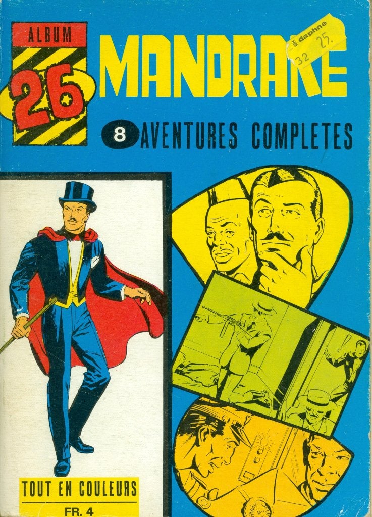 Mandrake - Album N26 (du n309 au n314), Eén stripboek, Ophalen of Verzenden, Zo goed als nieuw, Falk & Fredericks