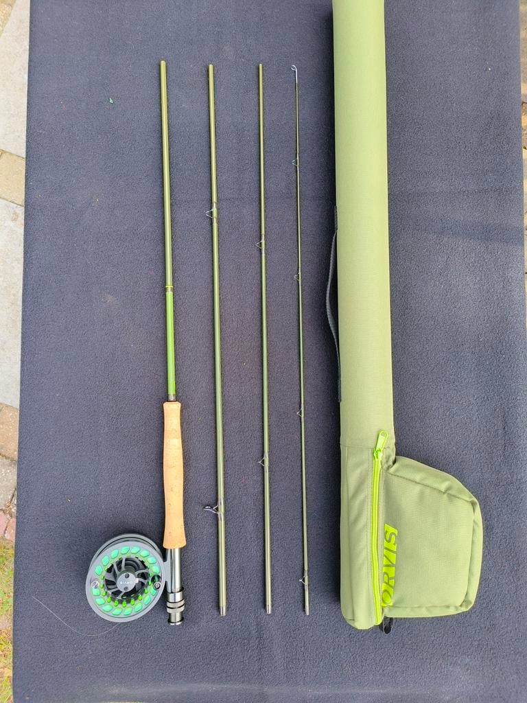 Orvis Encounter 9' avec moulinet et flyline 5wt, Enlèvement ou Envoi