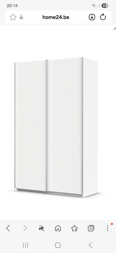 PAX 236x100 wit, Ophalen, Gebruikt, 200 cm of meer, 150 tot 200 cm