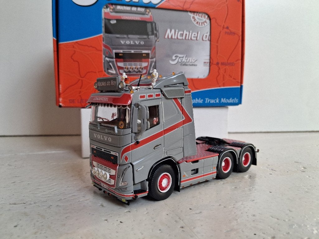 Tekno Michiel De Roy Volvo fh05, Hobby en Vrije tijd, Modelauto's | 1:50, Ophalen of Verzenden, Nieuw, Bus of Vrachtwagen, Tekno