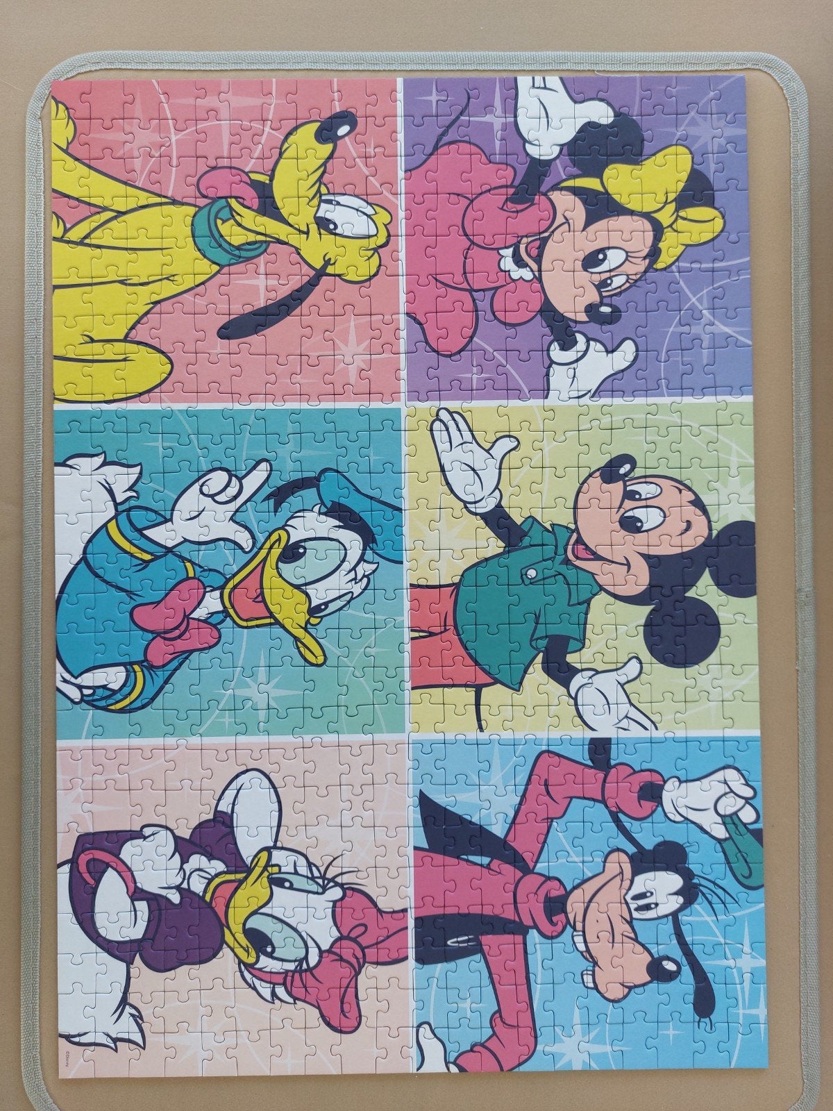 puzzel Disney 500 stuks, Ophalen, 500 t/m 1500 stukjes, Zo goed als nieuw, Legpuzzel
