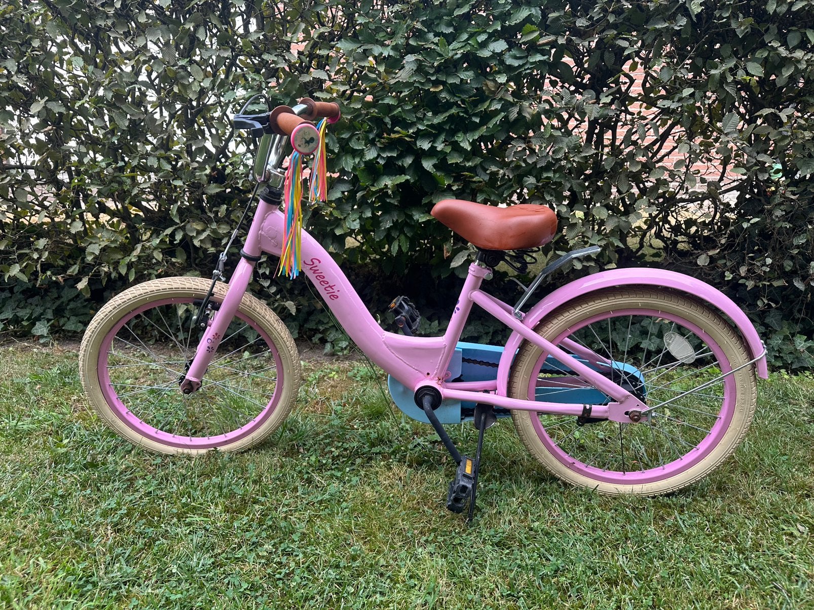 Fiets 18 inch, Fietsen en Brommers, Fietsen | Meisjes, Ophalen, Zo goed als nieuw, 18 inch