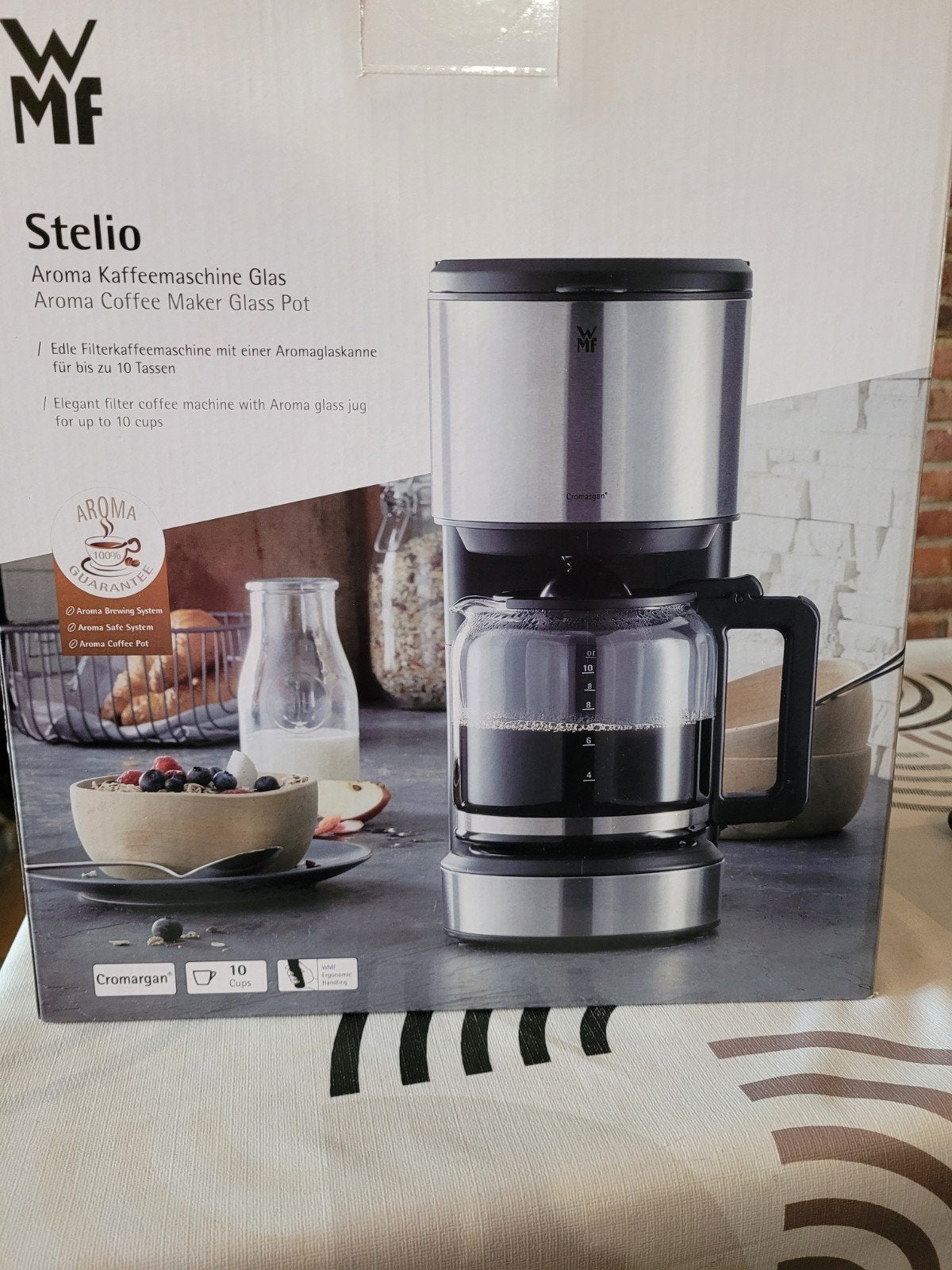 WMF Stelio, Ophalen, Nieuw, Gemalen koffie