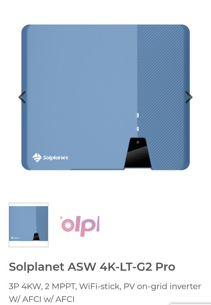 Omvormer Solplanet 3-fase, Doe-het-zelf en Bouw, Elektriciteit en Kabels, Ophalen, Nieuw, Overige typen