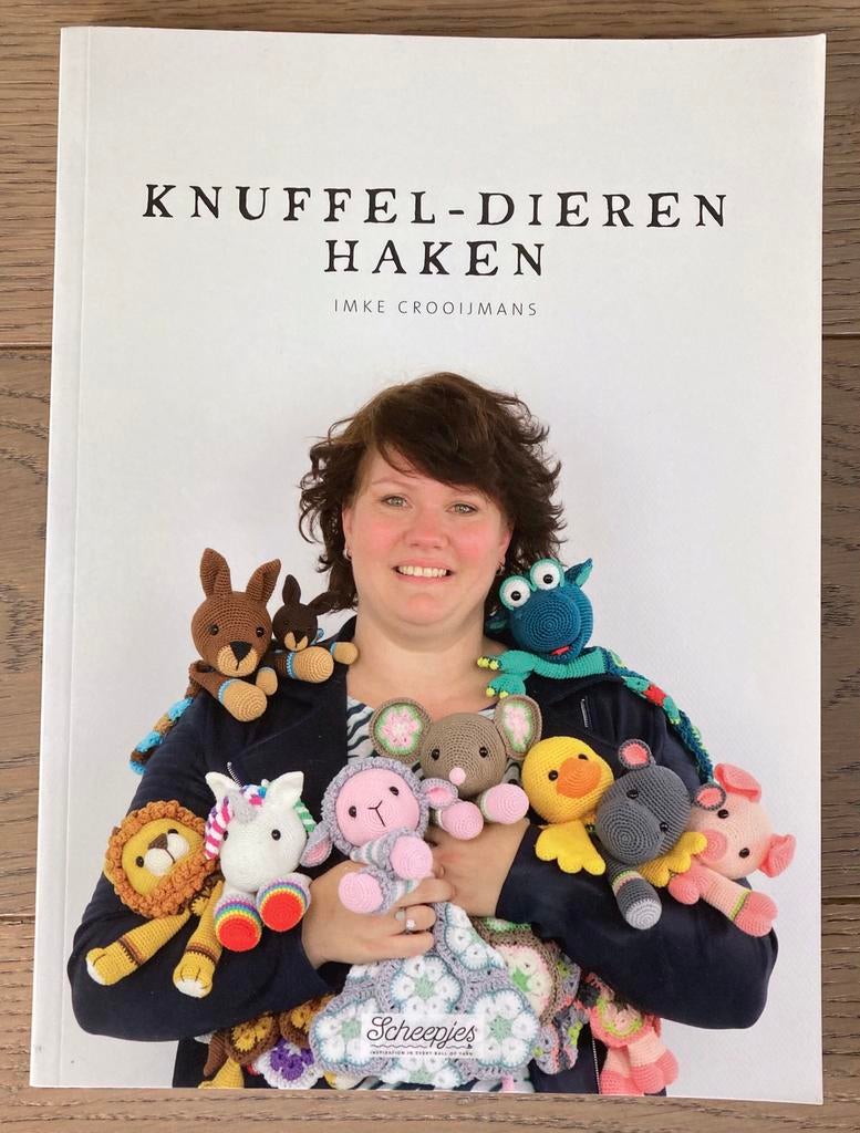 Knuffel dieren haken - Imke Crooijmans, Hobby en Vrije tijd, Breien en Haken, Ophalen of Verzenden, Nieuw, Haken, Patroon of Boek