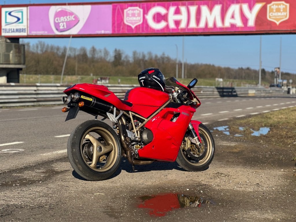 Ducati 916 biposto, Permis Moto A, Occasion, Plus de 35 kW, 2 cylindres