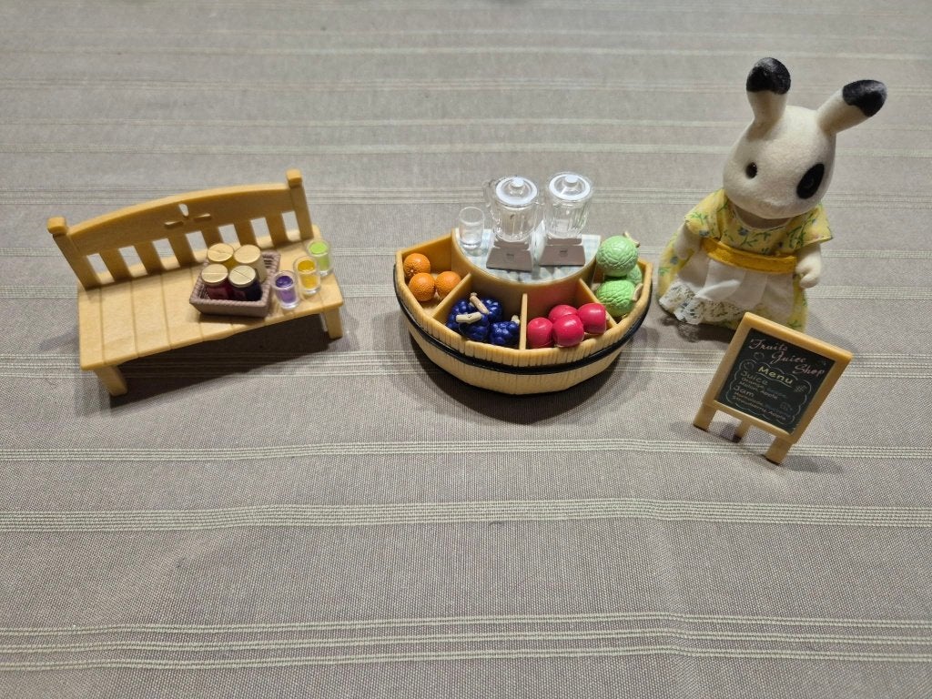 Sylvanian - Bar à fruits:, Enlèvement ou Envoi, Comme neuf, Accessoires