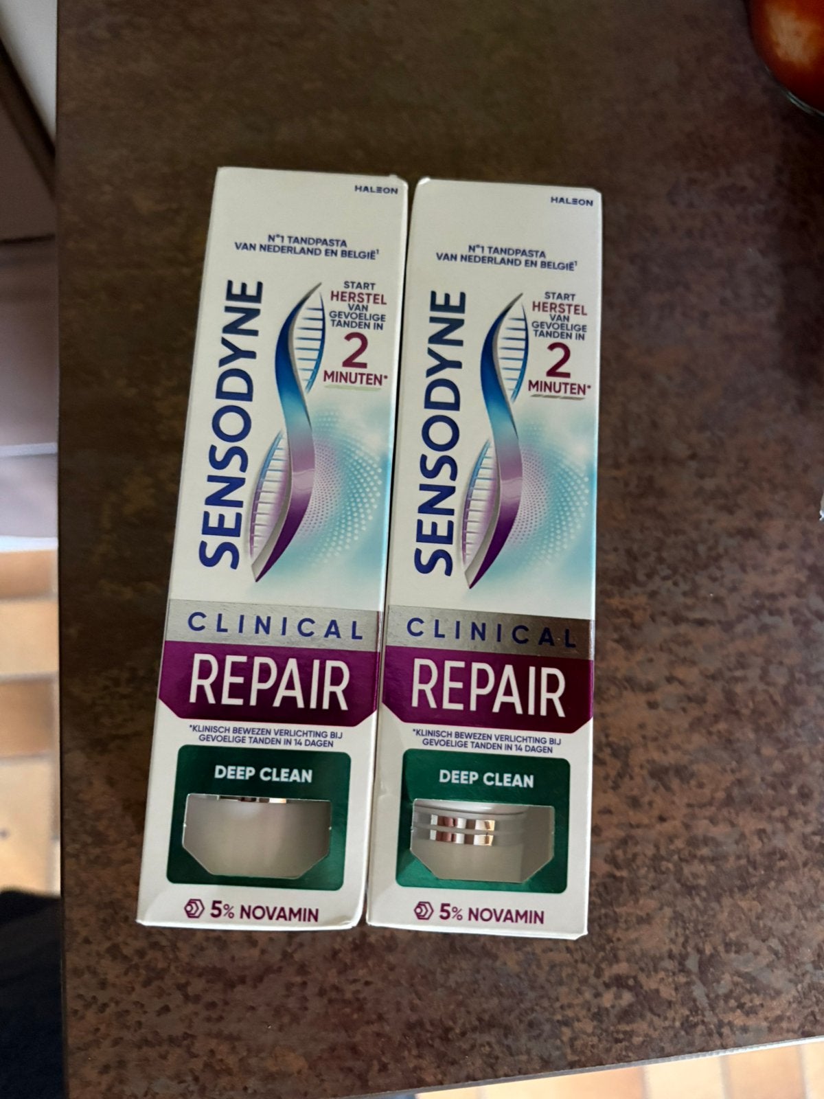 Réparation clinique de la sensodyne, Enlèvement ou Envoi