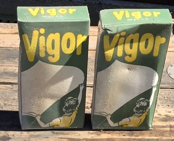 Oude zeeppakjes Vigor Lever Brussels erfgoed, Verzamelen, Ophalen of Verzenden, Zo goed als nieuw