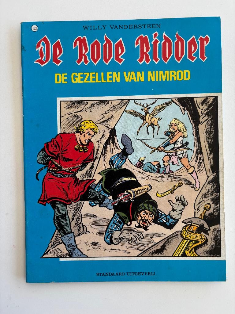 De Rode Ridder 103 De gezellen va Nimrod, Ophalen