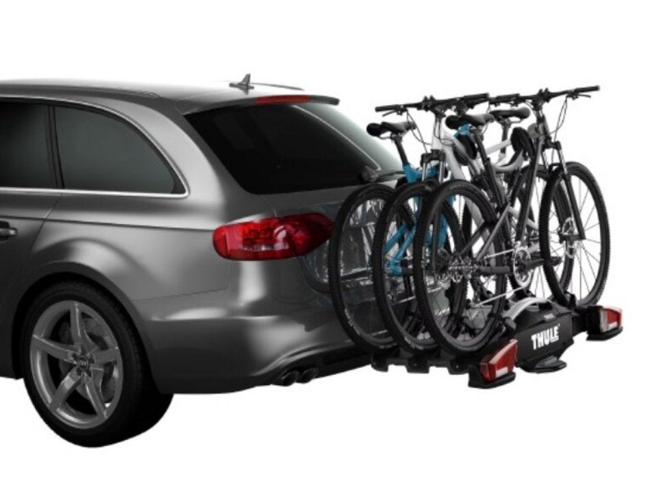 porte-velo =3velos THULE FIX4BIKE, Support d'attelage, Pneus larges, 3 vélos ou plus, Comme neuf