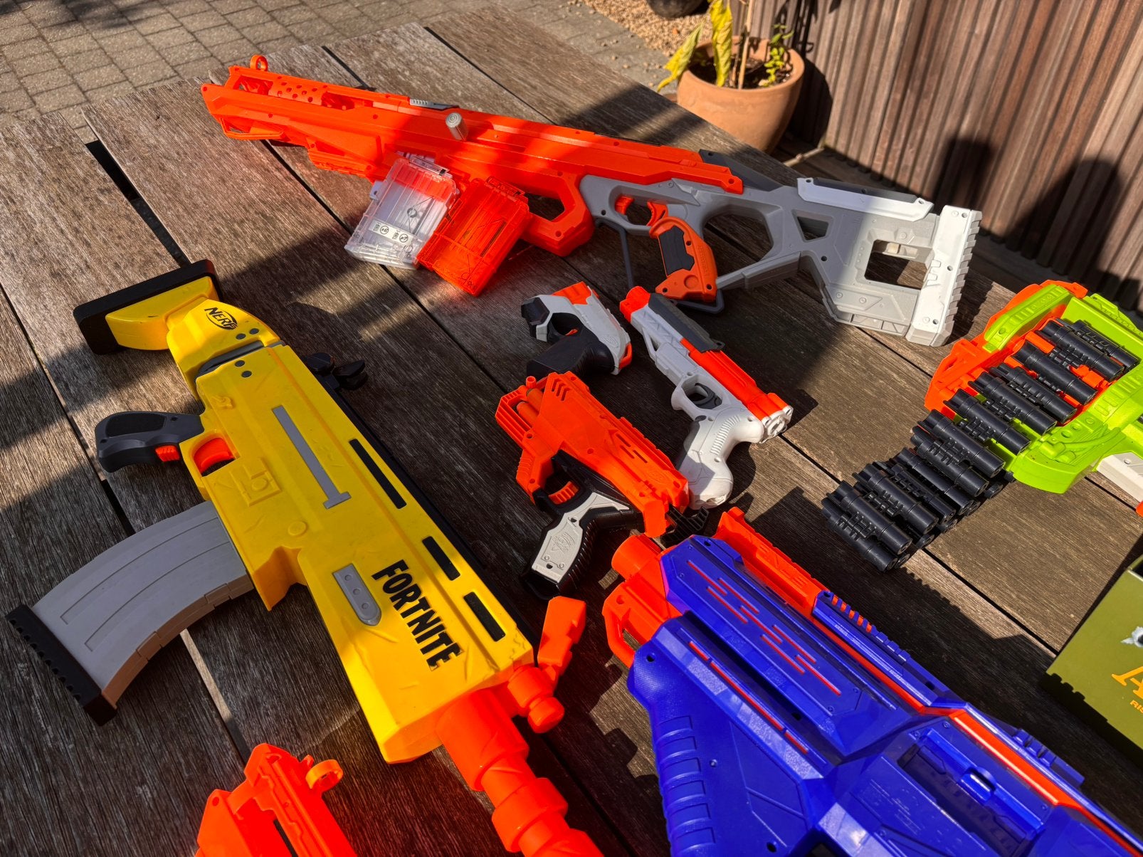 Pistolets Nerf, Enlèvement, Neuf