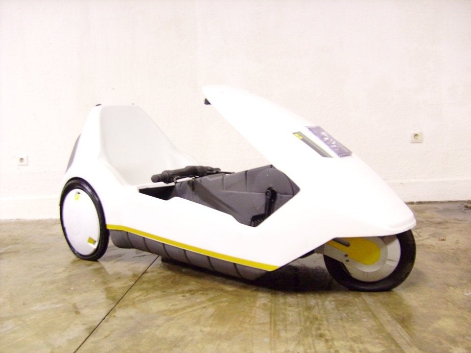 Sinclair lig- zit (elektrische-) fiets, Enlèvement, Comme neuf