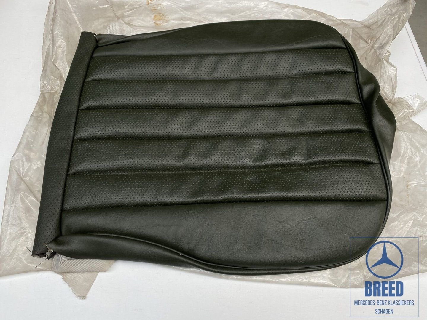 NOS bekledingshoes zitvlak groen MB-Tex voor Mercedes W201, -, Nieuw, Ophalen of Verzenden, -
