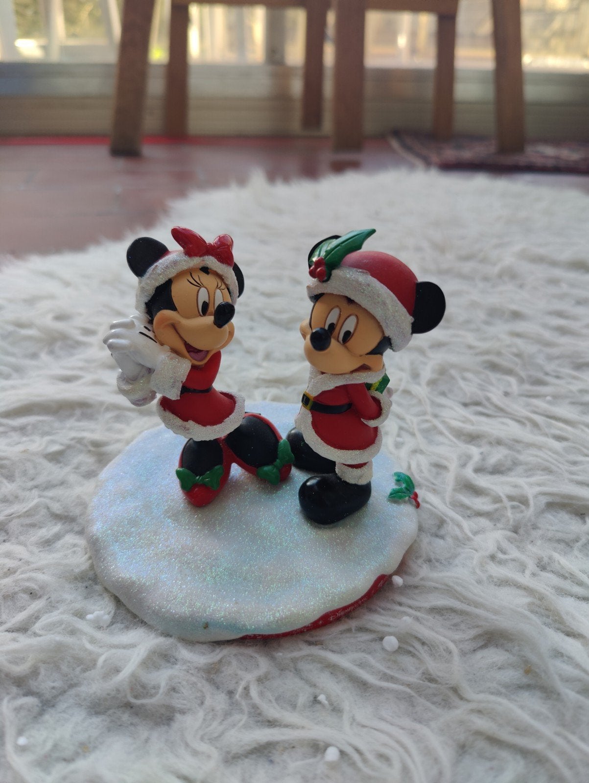 collectible figuur Mickey Minnie kerst, Ophalen
