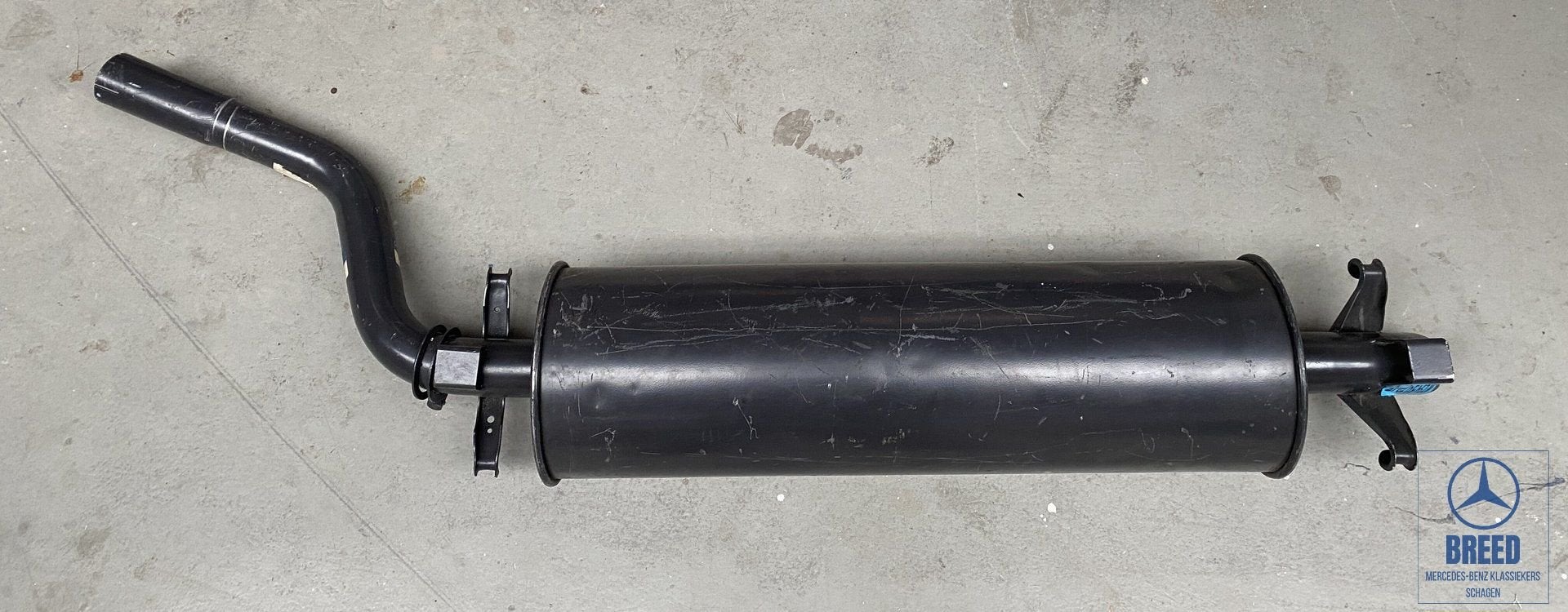NOS einddemper voor Mercedes-Benz W123 200 230 230C, Autos : Pièces & Accessoires, Systèmes d'échappement, Neuf, -, Enlèvement