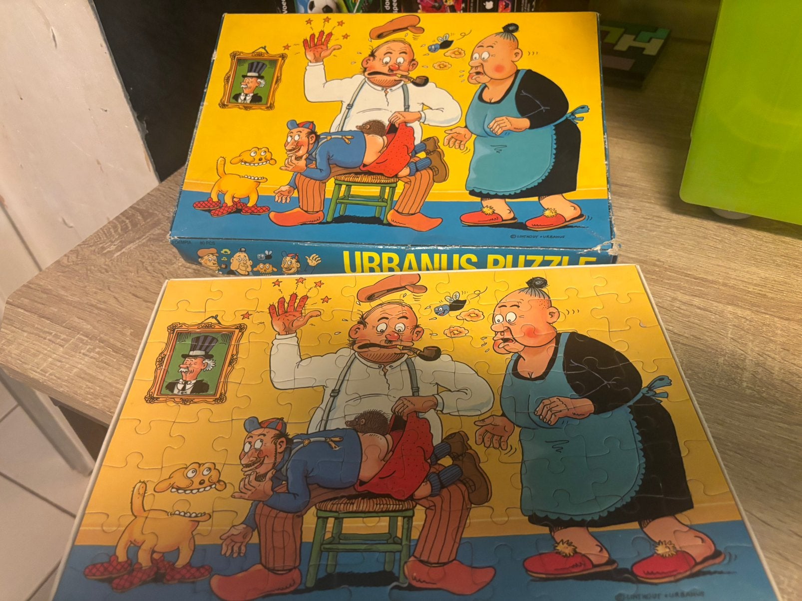 Puzzel jaren 80 urbanus, Ophalen of Verzenden, Zo goed als nieuw
