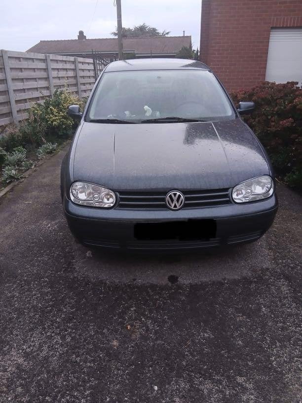 golf, 4 zetels, Stof, Beige, Blauw