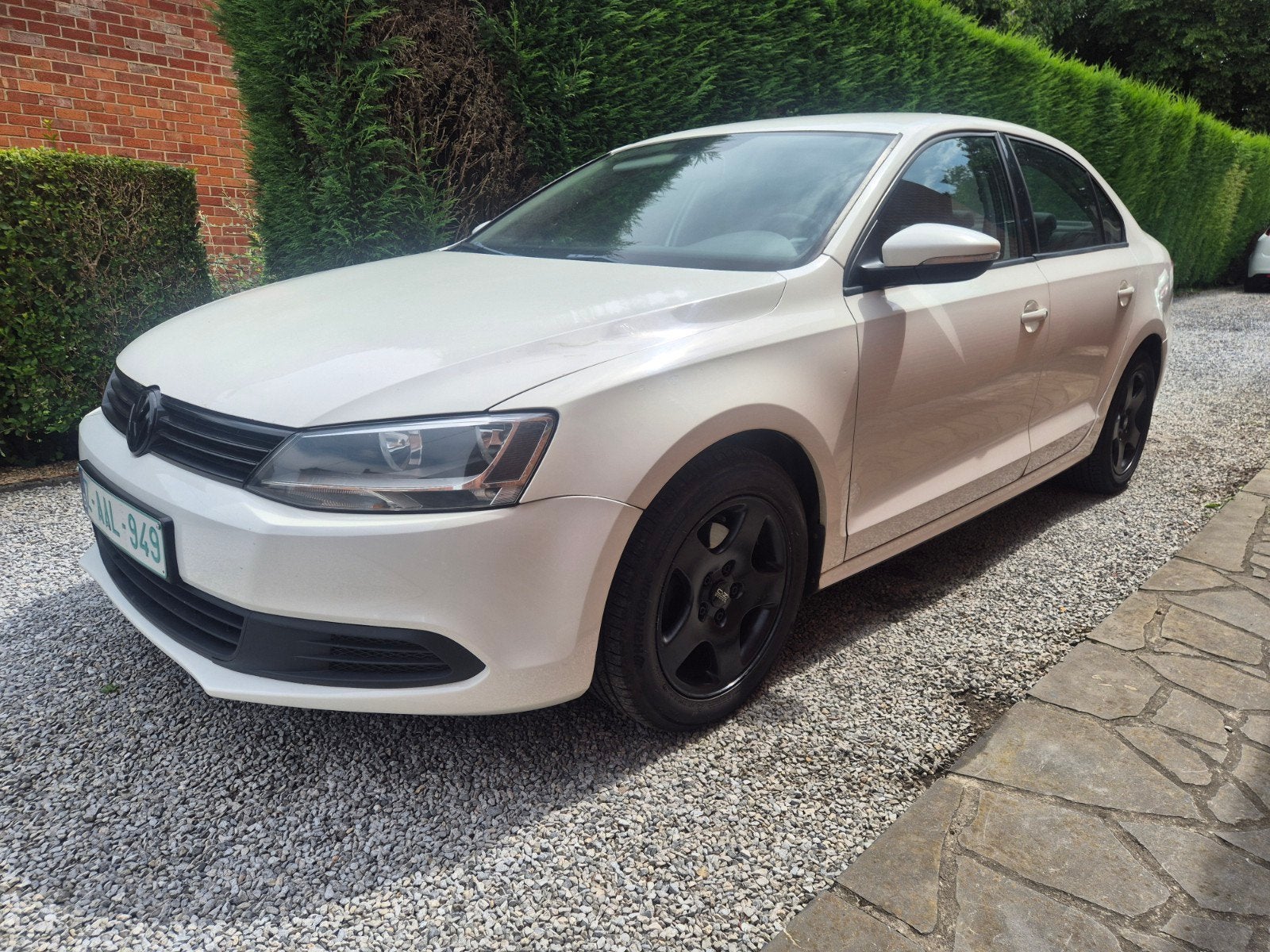 Vw jetta 2.0Tdi 2012, Auto's, Wit, Particulier, Jetta, 103 kW