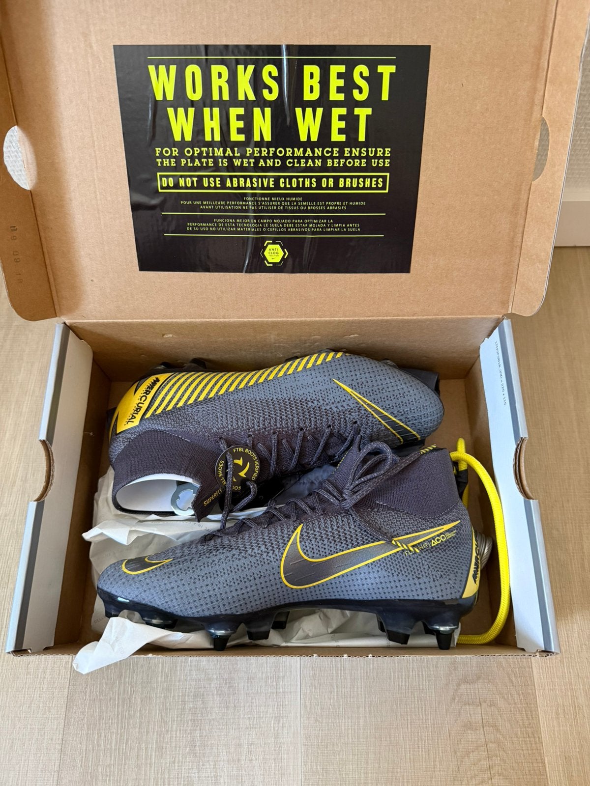 Nike Mercurial Superfly 6 Elite SG-PRO AC Thunder Grey EU 41, Ophalen of Verzenden, Nieuw, Schoenen
