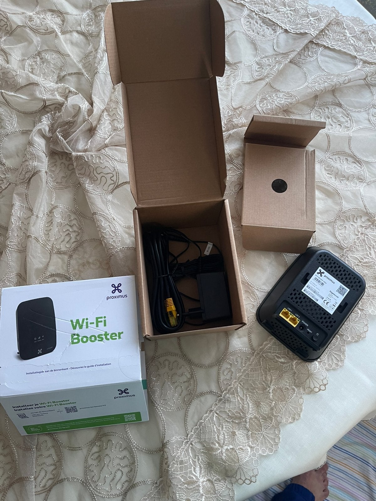 Wifi Booster V2 Proximus van de nieuwste, Computers en Software, Ophalen of Verzenden, Zo goed als nieuw