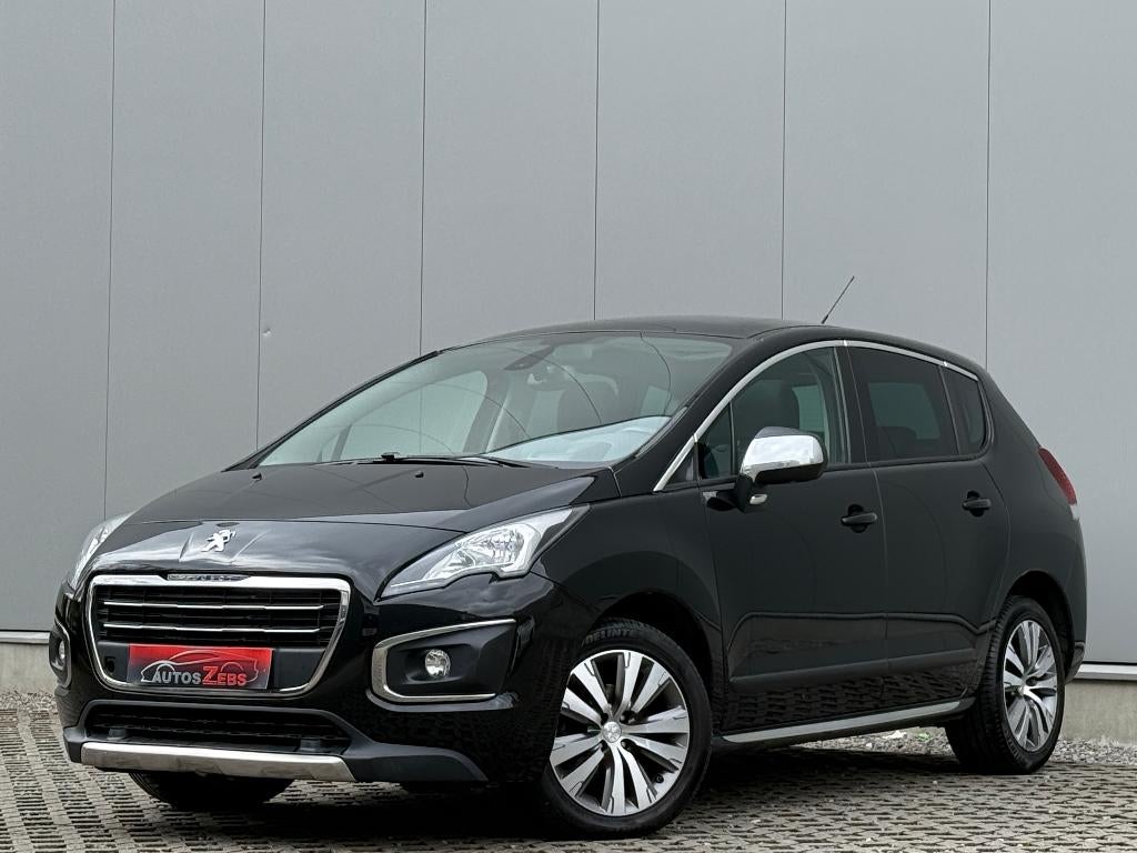 Peugeot 3008 1.6 HDi Automaat Pano HeadUp Cruise Navi Euro5, Auto's, Euro 5, 4 cilinders, 110 g/km, Leder en Stof