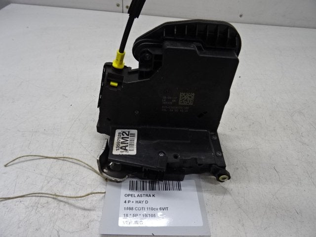SERRURE DE PORTE AVANT GAUCHE Opel Astra K (13597528), Autos : Pièces & Accessoires, Utilisé, Gauche, Opel