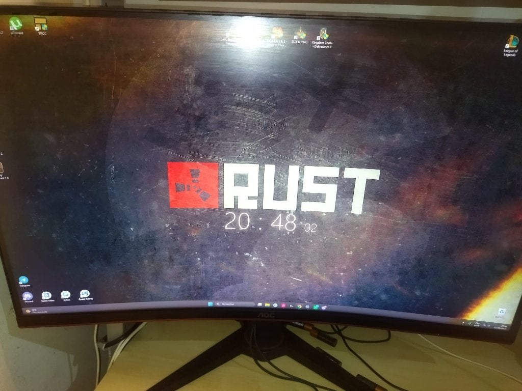 1080TI AORUS + AOC CQ32G132, Enlèvement, Utilisé