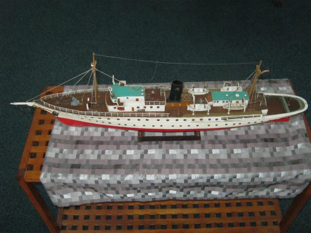 Modelschip DANNEBROG., Enlèvement, Utilisé