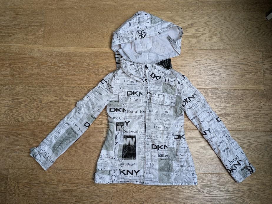 DKNY - veste imperméable fille - taille 140 (10 ans), Enlèvement, Utilisé, Fille
