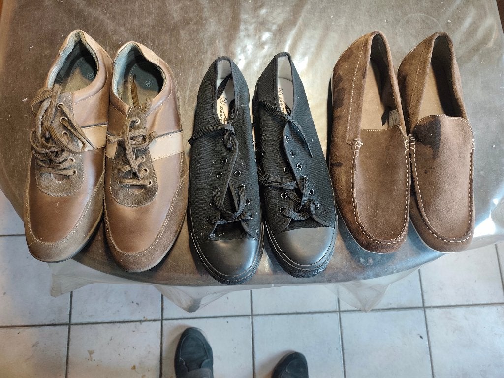 3 paar nieuwe herenschoenen maat 45, Kleding | Heren, Schoenen, Ophalen, Nieuw