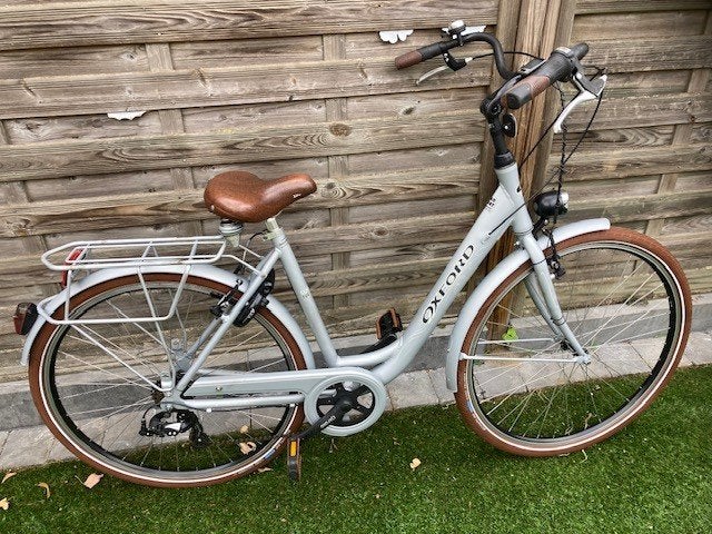 Damesfiets Oxford 28 inch, Velgrem, Versnellingen, Zo goed als nieuw, 50 tot 53 cm