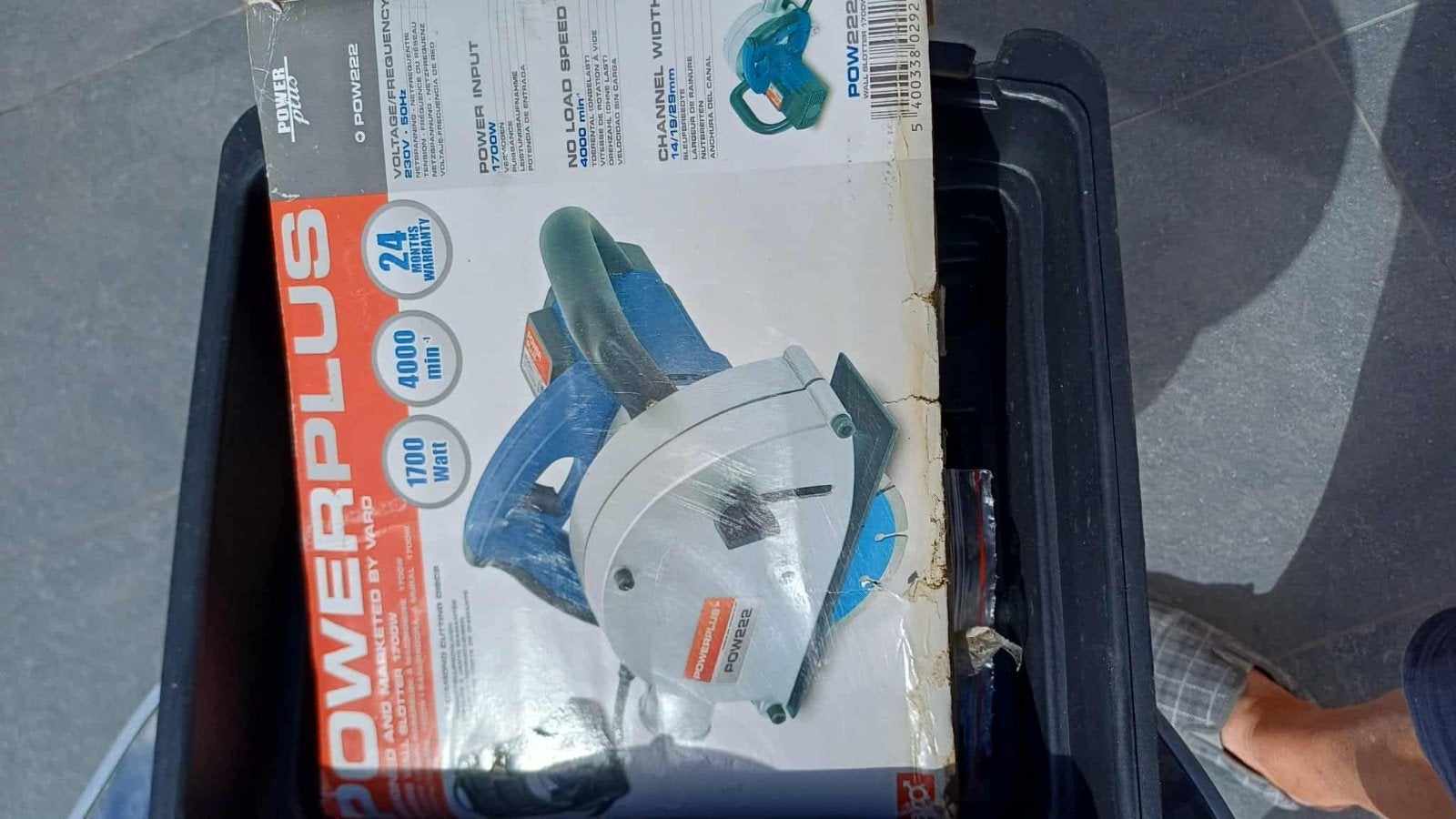 muurfrees, Ophalen, Nieuw, Muurfrees, Powerplus
