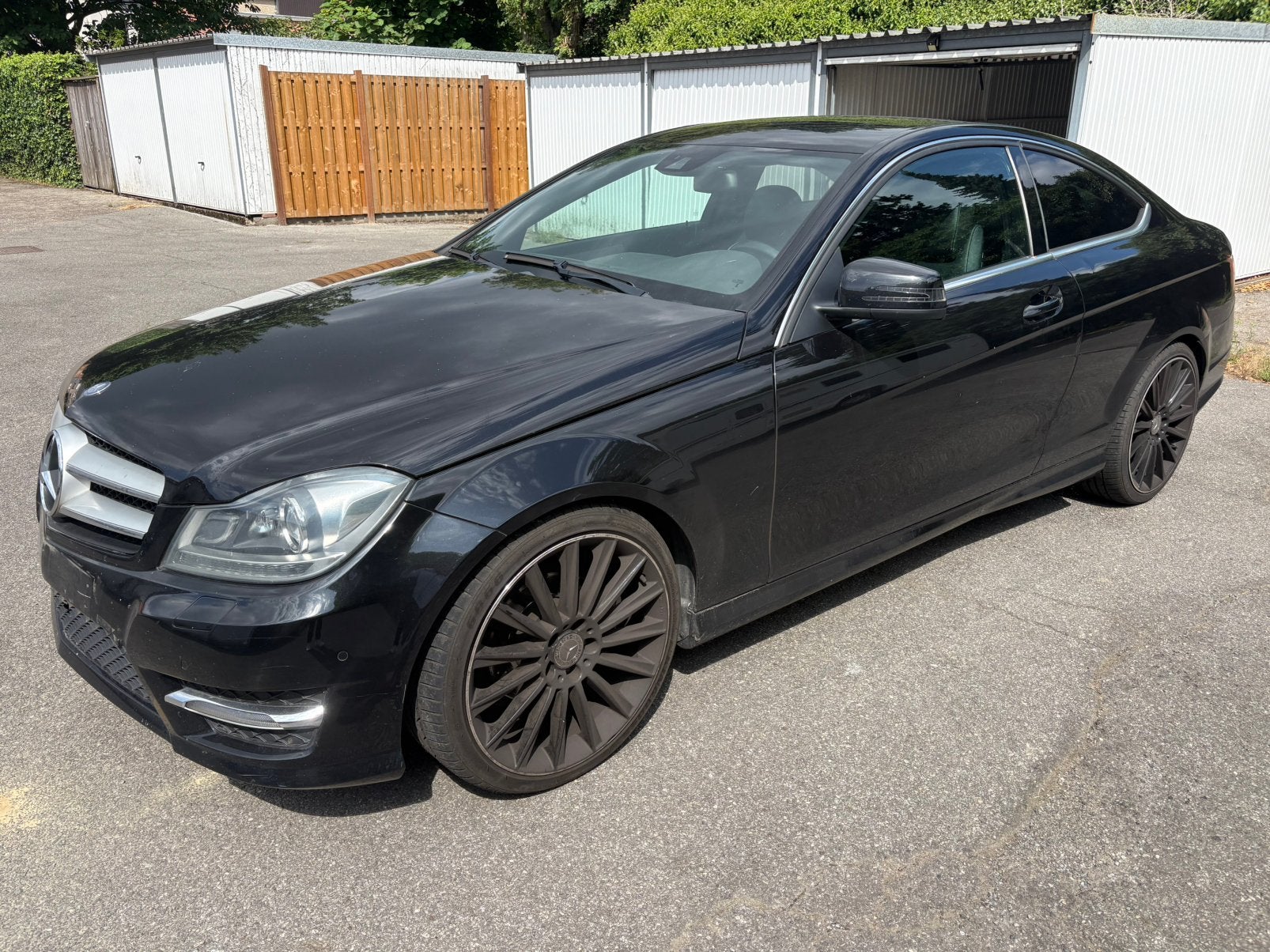 Mercedes C220 cdi bouwjaar 2013 motor probleem, Auto's, Mercedes-Benz, Automaat, Euro 5, Zwart, Zwart