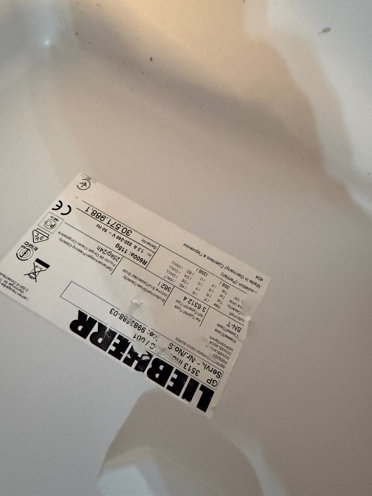 Liebherr Diepvriezer A+++, Elektronische apparatuur, Gebruikt, 160 cm of meer, Energieklasse A of zuiniger, Ophalen