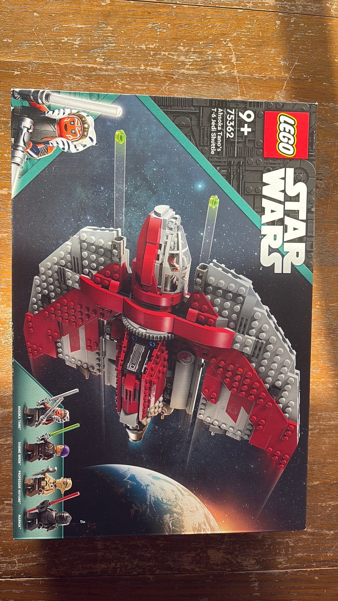 Lego star wars| 75362 | Ahsoka Tano’s T-6 Jedi Shuttle, Ophalen of Verzenden, Zo goed als nieuw, Lego, Star Wars