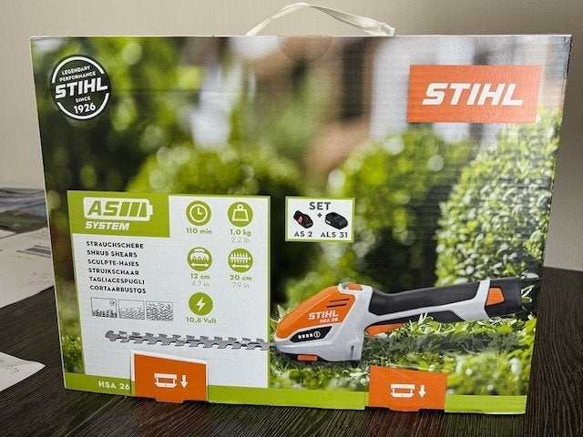 Pince à batterie et cisaille à gazon Stihl HSA 26 NEW, Enlèvement ou Envoi, Neuf, Batterie, Stilh