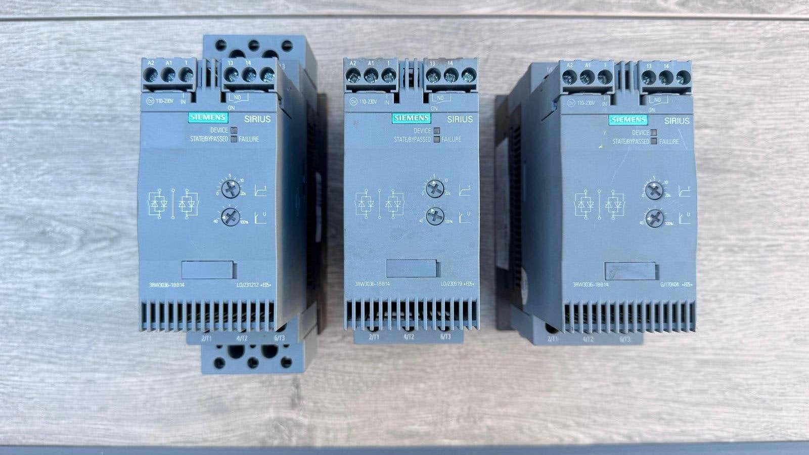Softstarter Siemens SIRIUS, Ophalen of Verzenden, Gebruikt