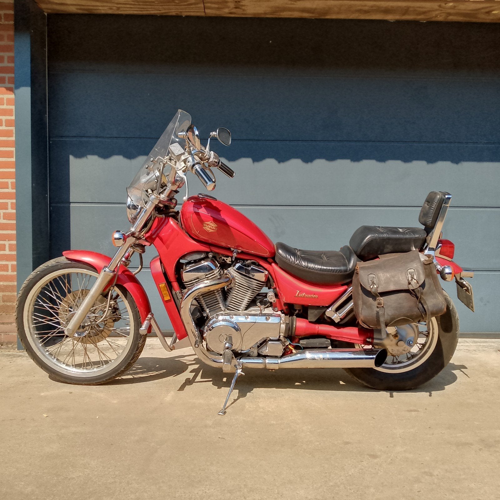 Suzuki intruder Vs 750G Custom Chopper Bobber, Motoren, Ophalen, Gebruikt