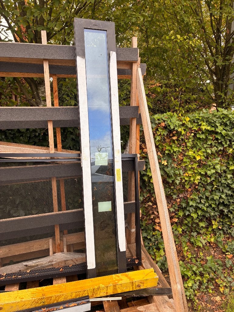 Aluminium ramen, Ophalen, Gevelraam of Ruit, Nieuw, 160 cm of meer