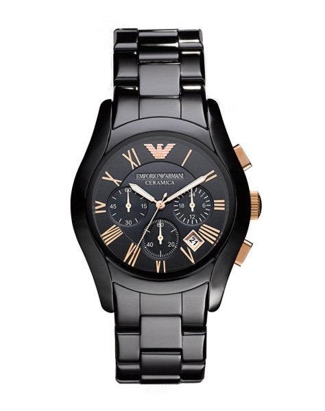 Emporio Armani AR 1410 Ceramica, Handtassen en Accessoires, Horloges | Heren, Overige merken, Overige materialen, Polshorloge
