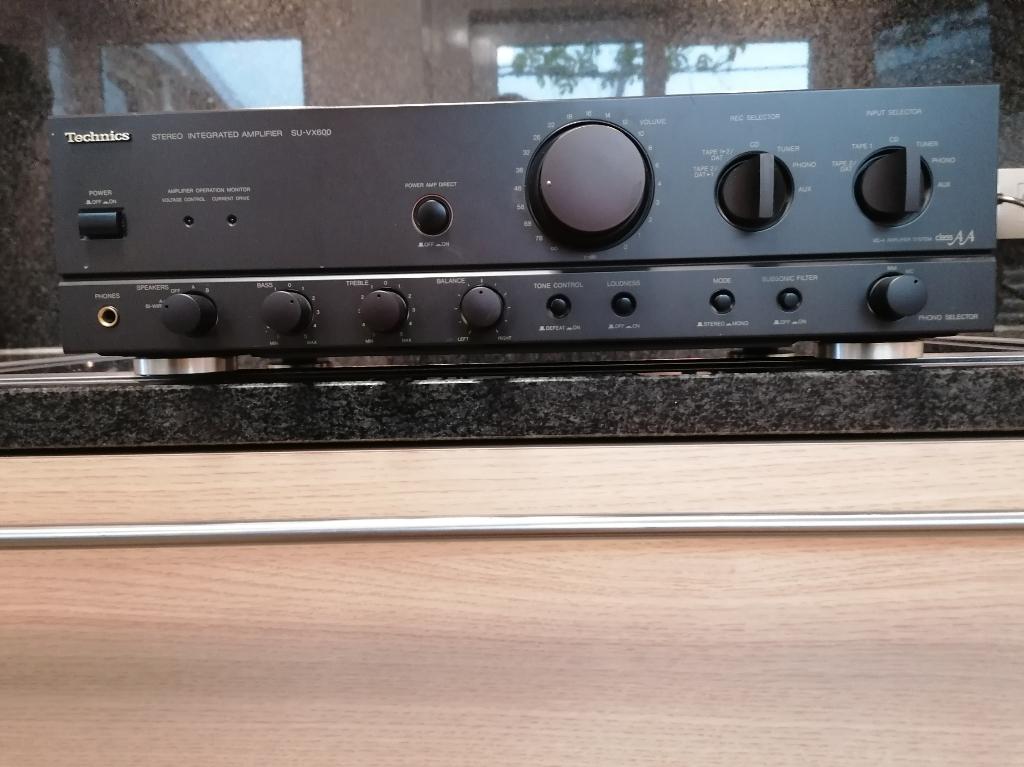 technics amplifier, Autres marques, Enlèvement, 120 watts ou plus, Stéréo